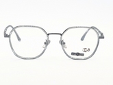 Women's EyeGlasses Metal Frame slightly octagonal shape .